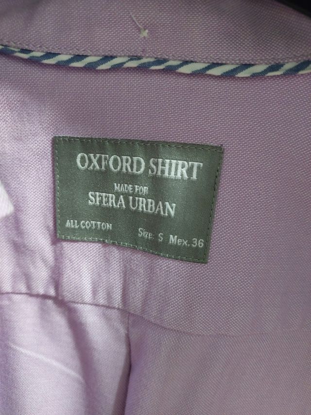 Camisa color lavanda