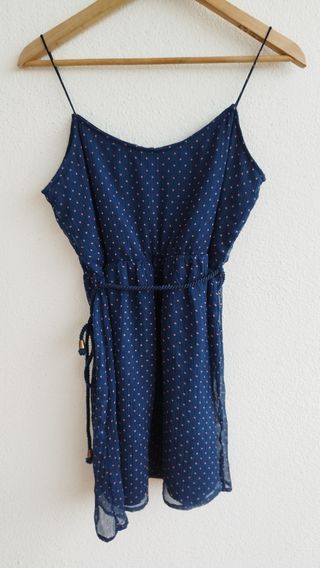 Vestido de tirantes corto M
