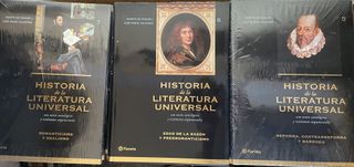 Historia de la Literatura Universal de PLANETA.