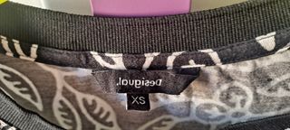 VENDO CAMISETA DESIGUAL MUJER XS