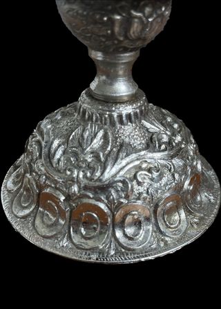 Lámpara antigua de mesilla