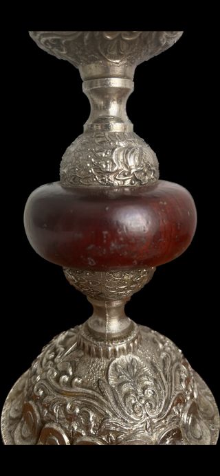 Lámpara antigua de mesilla