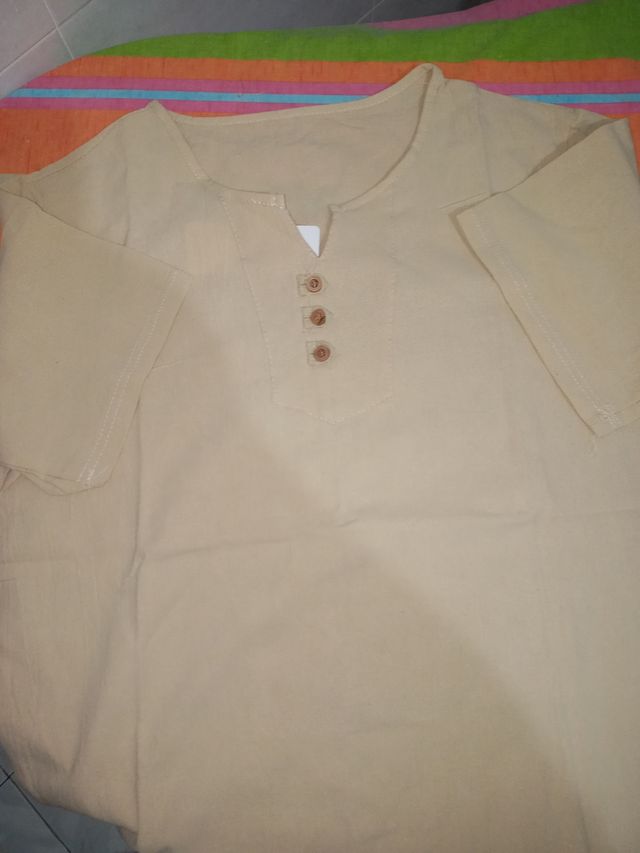 Camisa de manga corta mujer