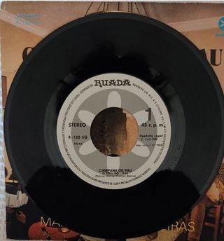 🎶Vinilo del grupo de Noia Campana de Pau