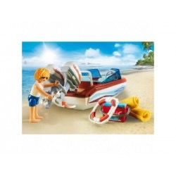 Lancha motora playmobil