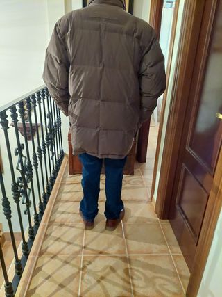 Plumífero extraordinario caqui talla XL