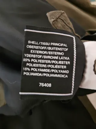 Plumífero extraordinario caqui talla XL