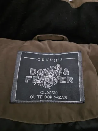 Plumífero extraordinario caqui talla XL