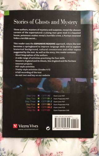 Libro Historias de fantasmas y misterio (inglés)