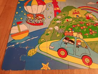 Puzzle madera paisaje