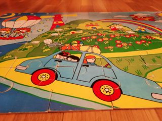 Puzzle madera paisaje