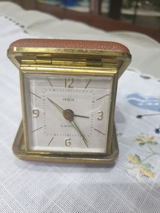 Orologio da tavolo ottone vintage 
