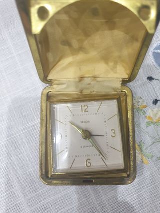 Orologio da tavolo ottone vintage 