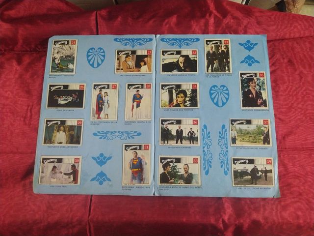 Álbum de cromos Superman 2