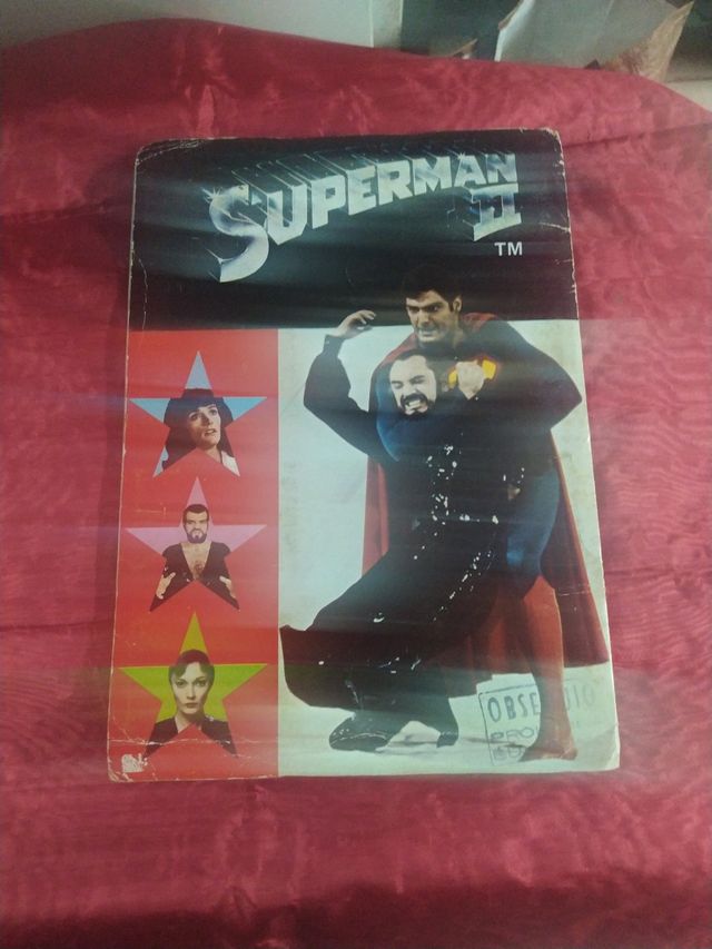 Álbum de cromos Superman 2