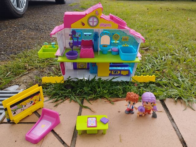 Casa de pinypon. Funciona la luz y el sonido