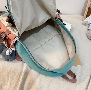 Mochila Escolar Bloques de Colores