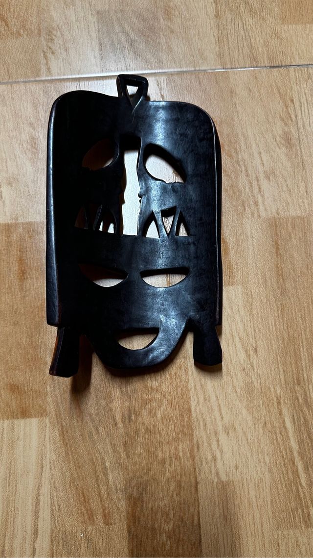 Máscara decoración africana
