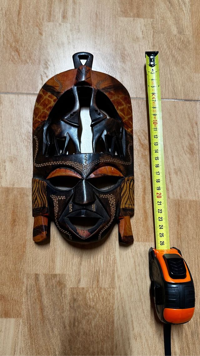 Máscara decoración africana