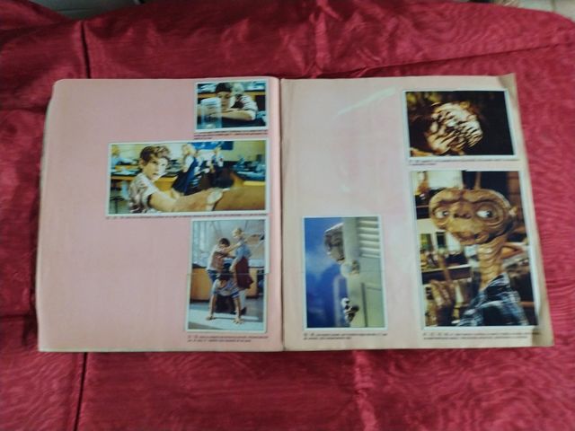 Álbum de cromos E.T.