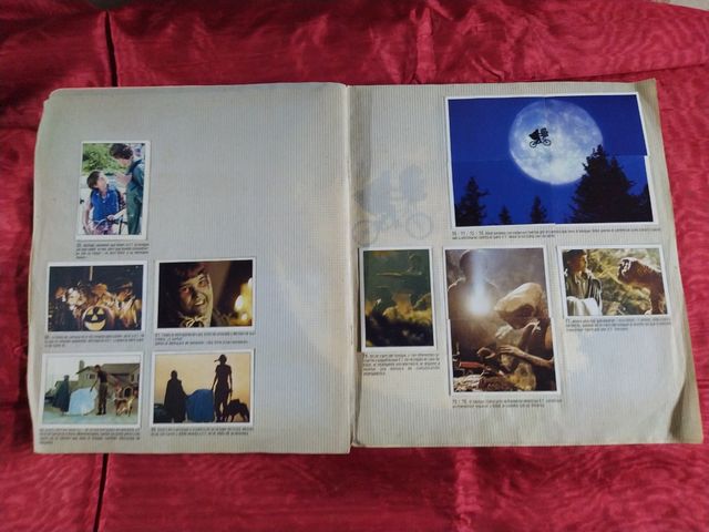 Álbum de cromos E.T.