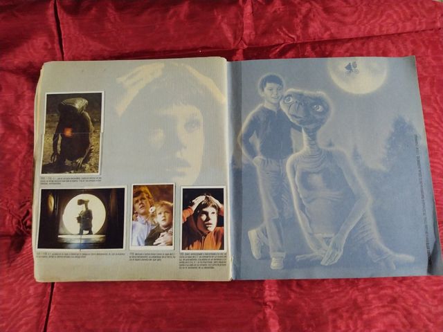 Álbum de cromos E.T.