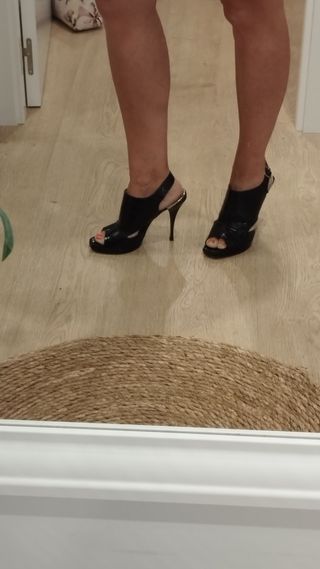 UTERQÜE tacones altos Fiesta