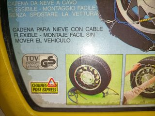 Cadenas para nieve