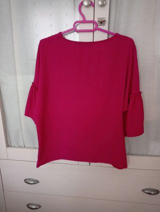 Blusa fucsia