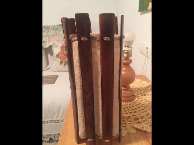 Pantalla de pie de mesa. Sudeste asiático. 