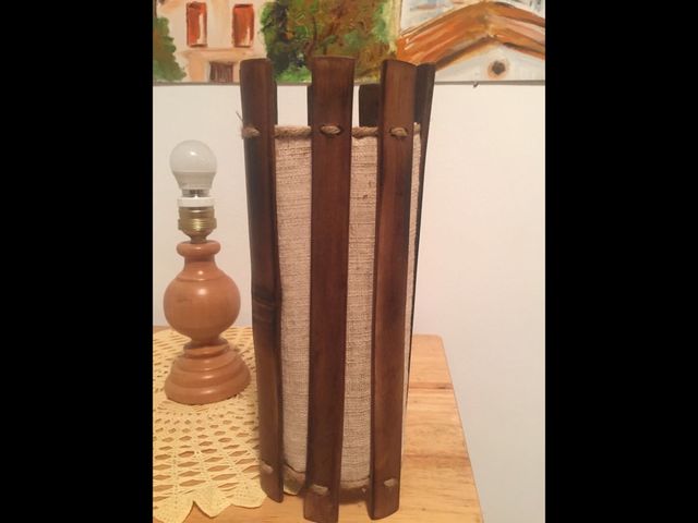 Pantalla de pie de mesa. Sudeste asiático. 