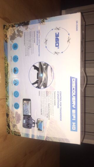 Dron con camara de fotos y videos 720P HD y wifi