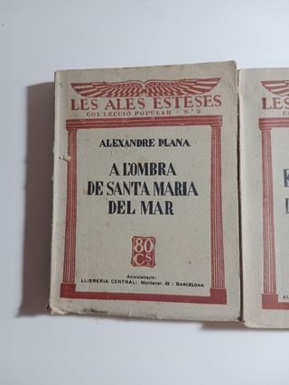 Libros antiguos Les Ales Esteses