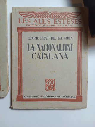 Libros antiguos Les Ales Esteses