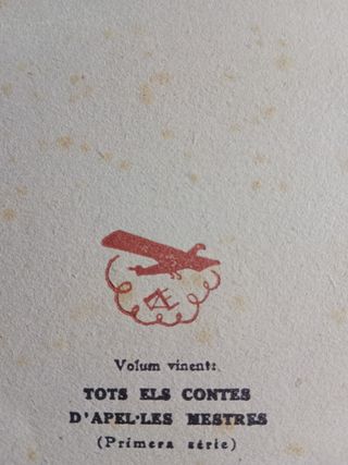 Libros antiguos Les Ales Esteses