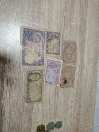 Billetes antiguos