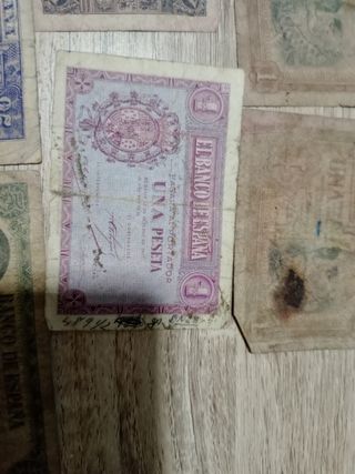 Billetes antiguos