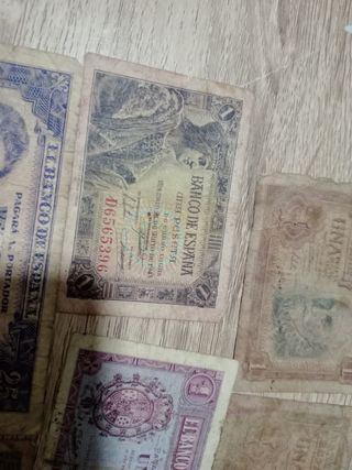 Billetes antiguos
