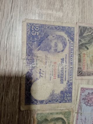 Billetes antiguos