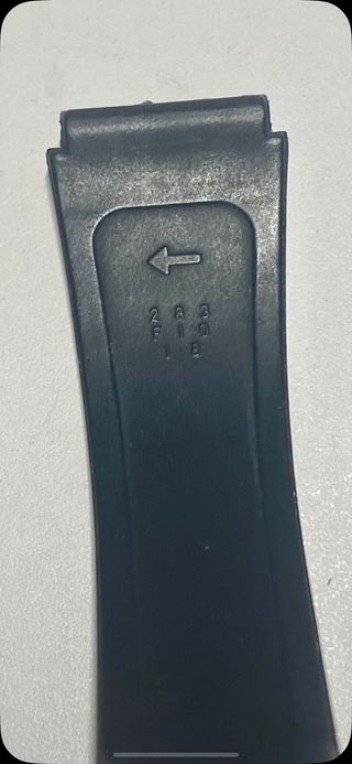 Correa Casio F91 (solo parte de la hebilla)