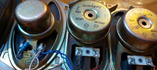 Lote 6 altavoces Philips retro