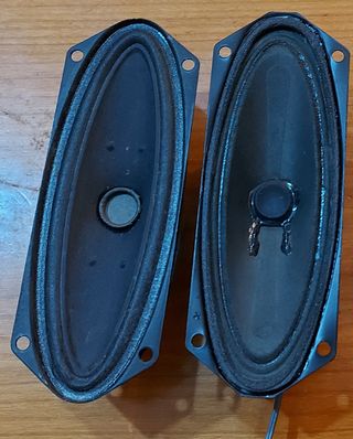 Lote 6 altavoces Philips retro