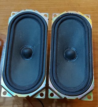 Lote 6 altavoces Philips retro