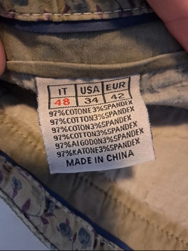 Pantaloncino uomo 48 M X-Feel