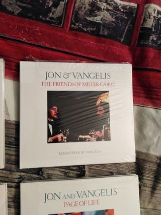 JON AND VANGELIS 1979-1991 4 CDs Remastered YES