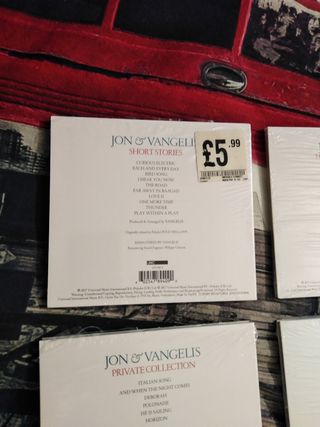 JON AND VANGELIS 1979-1991 4 CDs Remastered YES