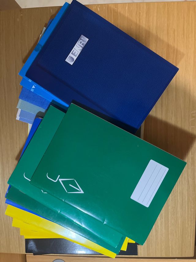 Libretas / cuadernos escolares A5 rayas