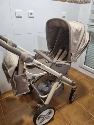 cochecito bebe con capazo y silla BEBECAR I-TOP