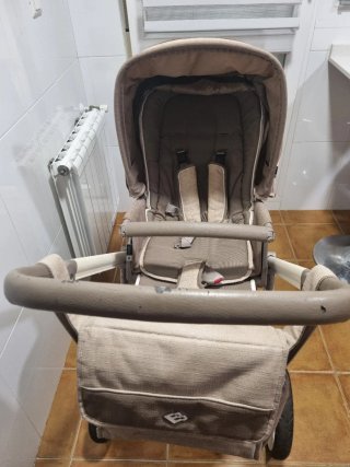 cochecito bebe con capazo y silla BEBECAR I-TOP