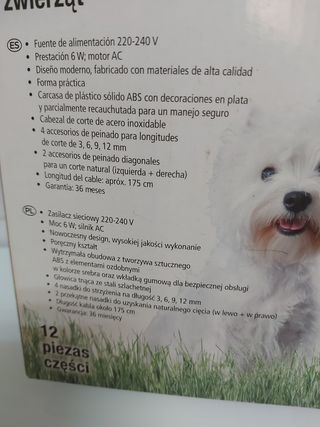 Cortador de pelo animales